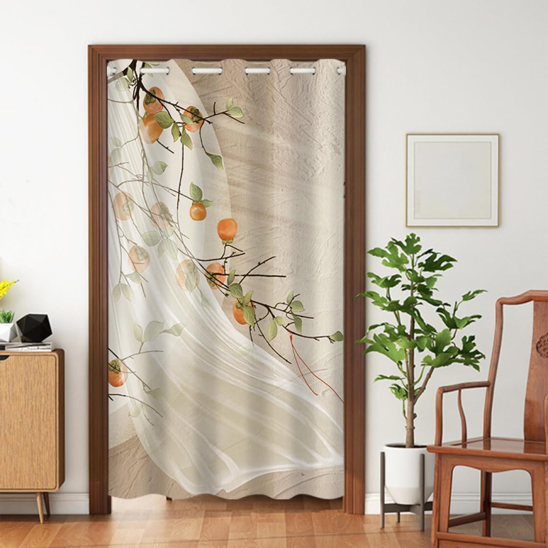 Amazon｜[CSW8DA] 夏 冷気遮断 間仕切り のれん 省エネ対策 インテリア